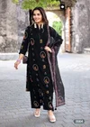 Classy Look By Kadlee Rayon Printed Kurti With Bottom Dupatta
